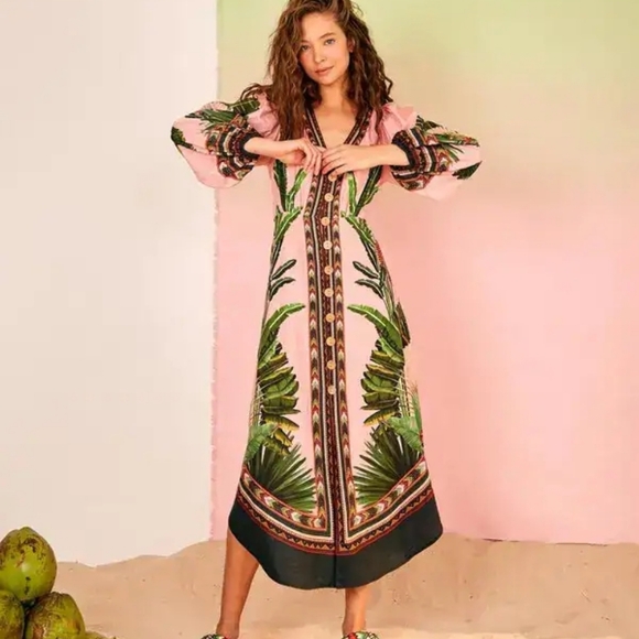 FARM Rio Dresses & Skirts - NWOT FARM RIO | $275 Amazonia Forest Maxi Dress